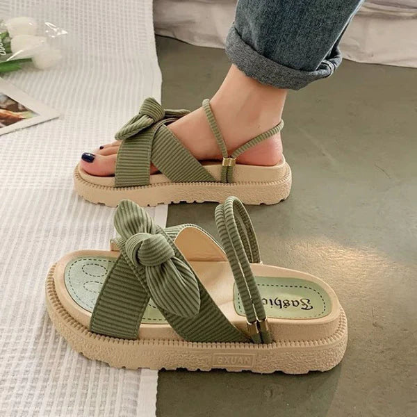 Butterfly-Knot Summer Flip Flops Sandals