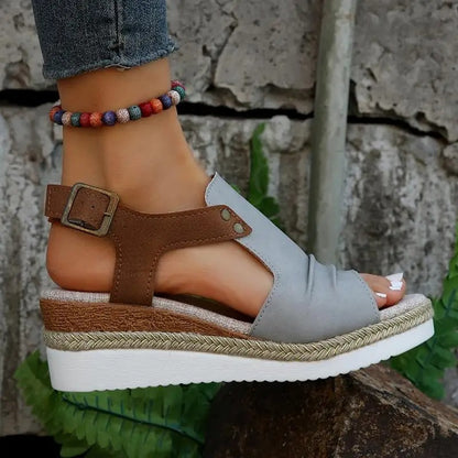 Bohemian Wedge Sandals