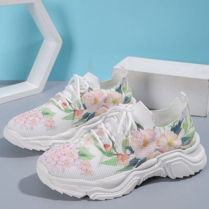 Orthopedic Floral Sneakers