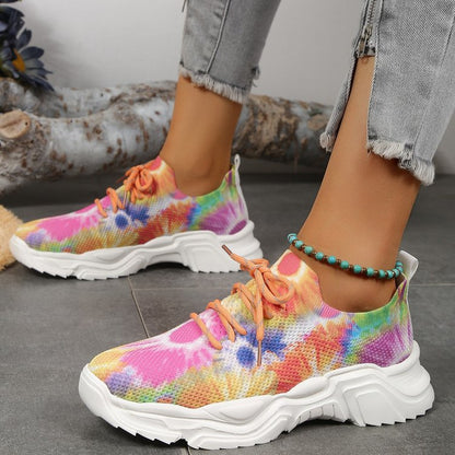 Orthopedic Floral Sneakers