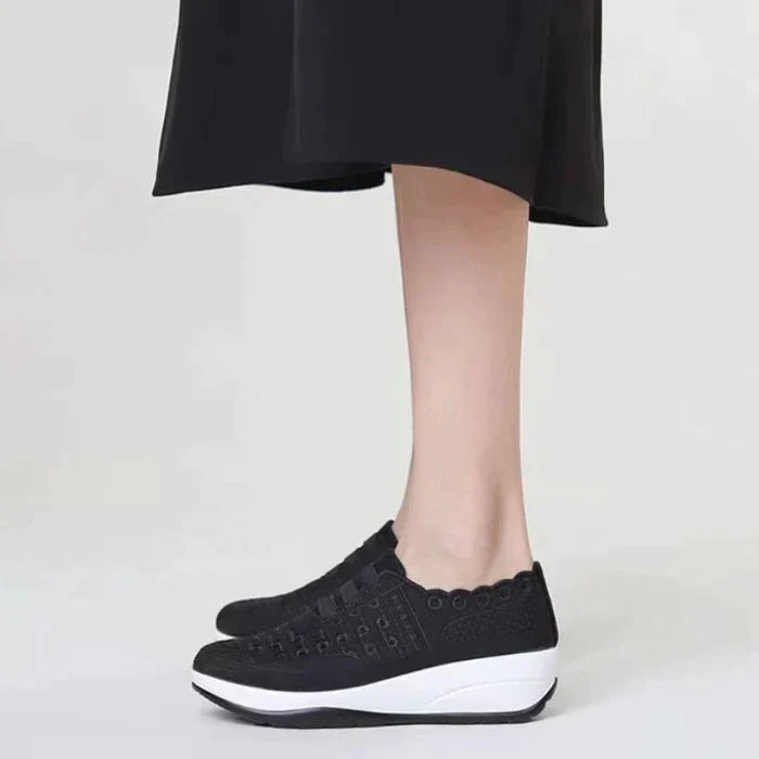 Front lace-up shoes