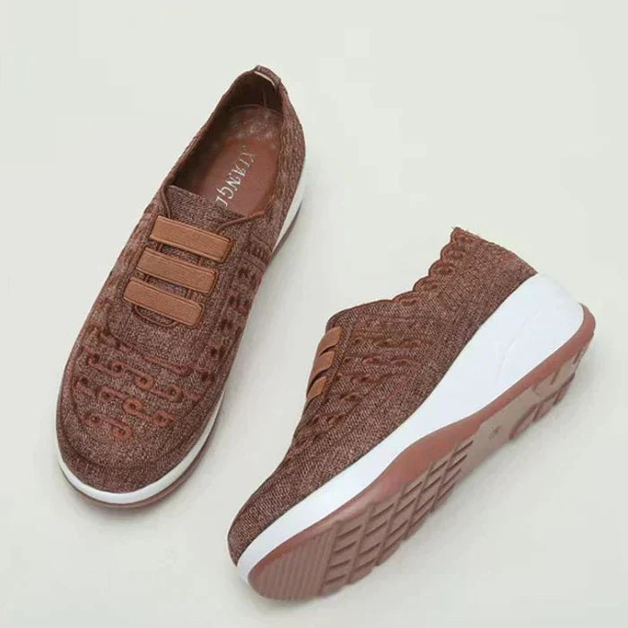 Front lace-up shoes