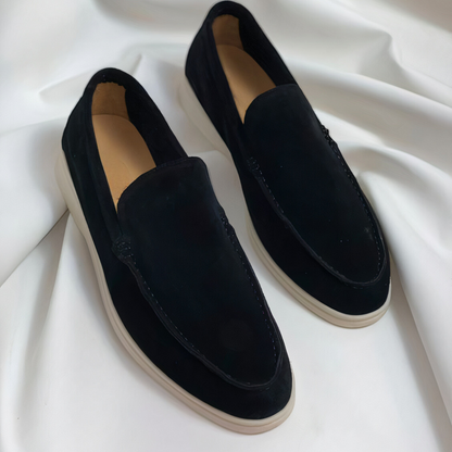 Flat Leather Loafers