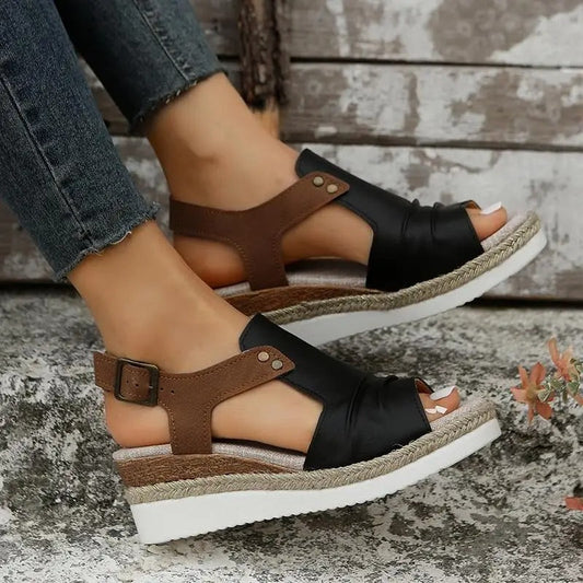 Bohemian Wedge Sandals