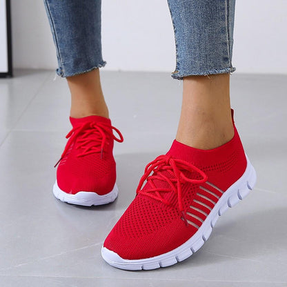 Lace-Up Sport Running Breathable Shoes