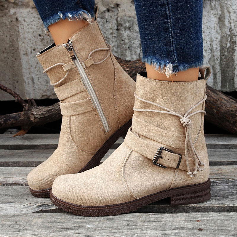 Casual and supportive orthopedic Ankle boots