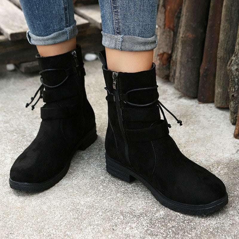 Casual and supportive orthopedic Ankle boots