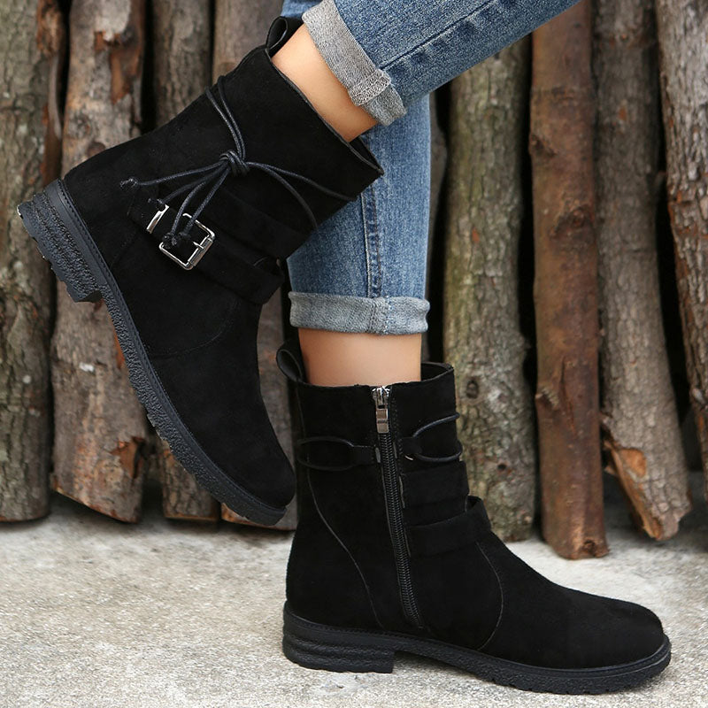 Casual and supportive orthopedic Ankle boots