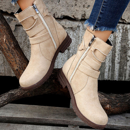 Casual and supportive orthopedic Ankle boots