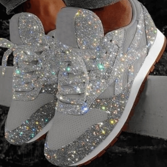 Fashion Sequined Women's Shoes