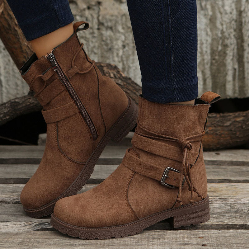 Casual and supportive orthopedic Ankle boots