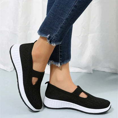 Non-Slip Slip-On Casual Flat Cloth Shoes