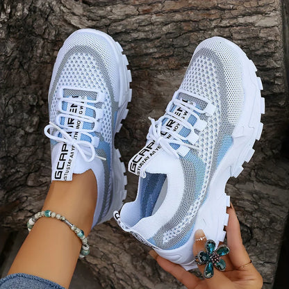 New summer women's Breathable Mesh surface shoes