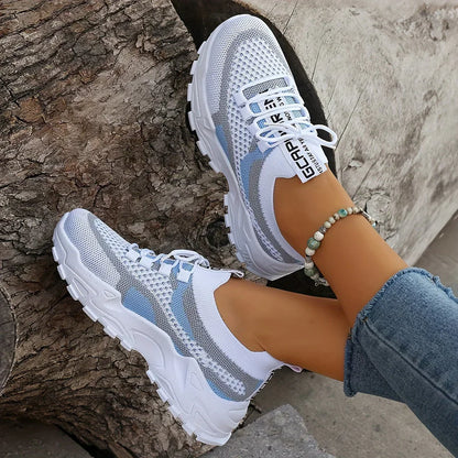 New summer women's Breathable Mesh surface shoes