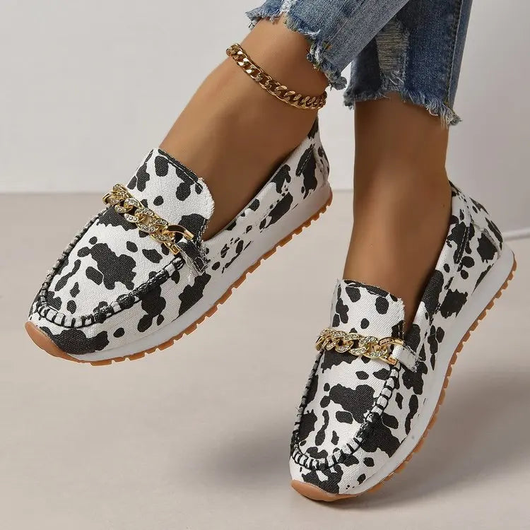 Easy to Wear Printed Loafers