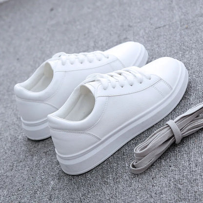 Modern and Trendy White Sneakers