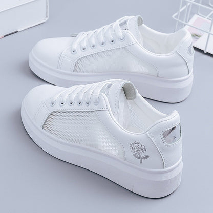 Rose Pattern Skate Shoes for Women