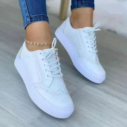 Casual Sneaker Fashion Versatile Lace Up Shoes