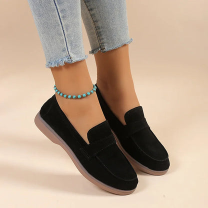 Comfortable orthopaedic slip-on loafers