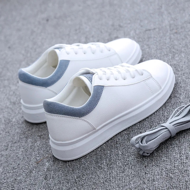 Modern and Trendy White Sneakers