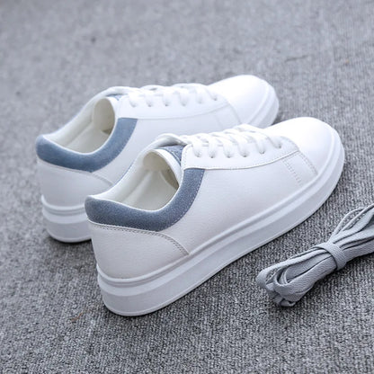 Modern and Trendy White Sneakers