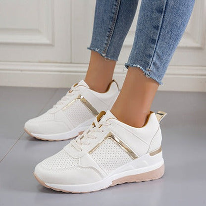 Sneakers Platform Lace Up Casual Shoes