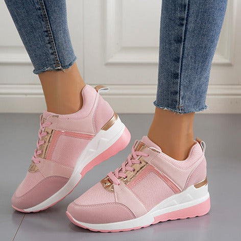 Sneakers Platform Lace Up Casual Shoes