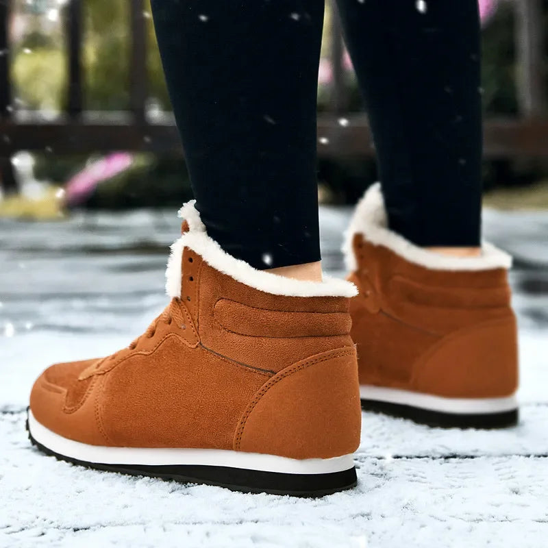 Snow soft faux suede Boots