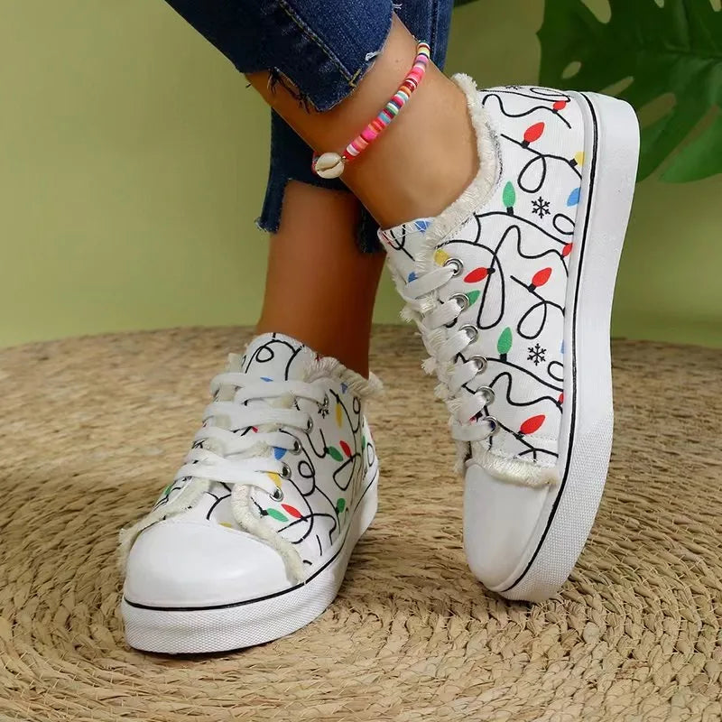 Denim Canvas Shoes for Women