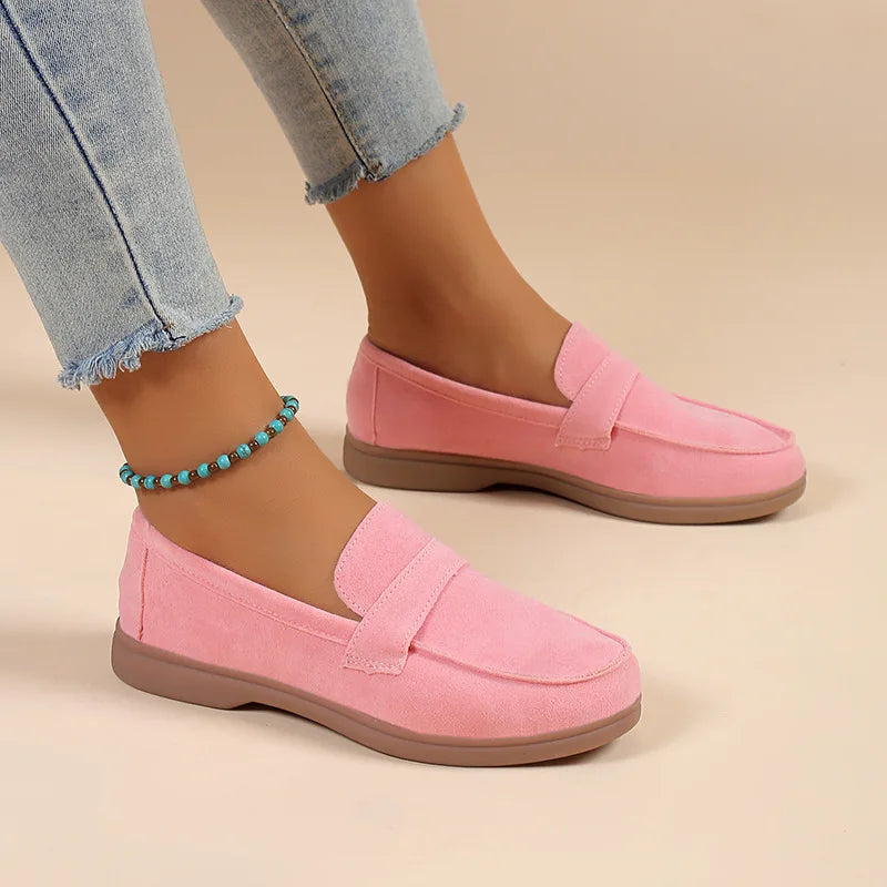 Comfortable orthopaedic slip-on loafers