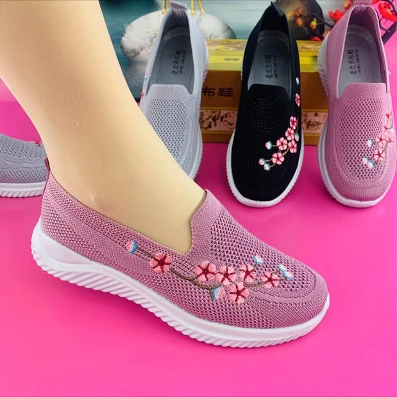 Fashion orthopedic slip-on sneakers