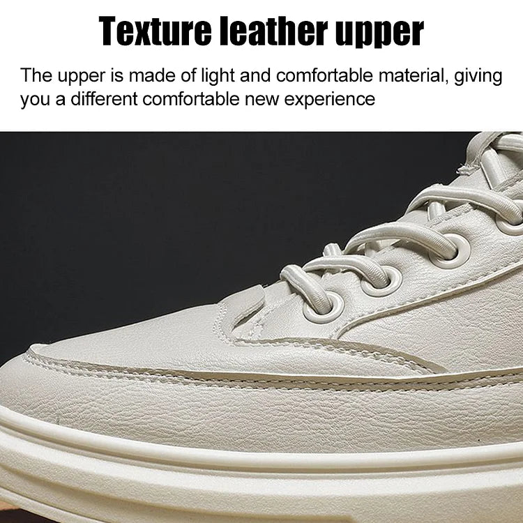 Mens Sneakers Side Zipper Shoes