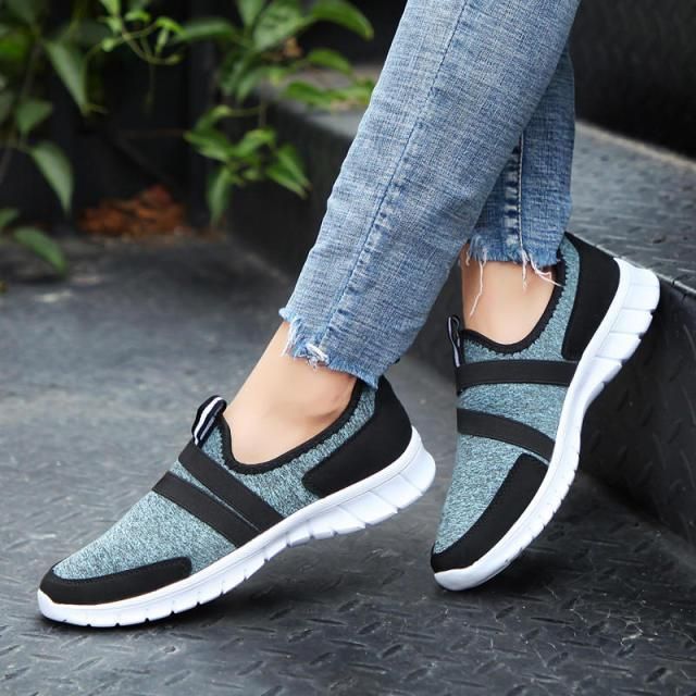 Mesh Slip On Sneakers for Women