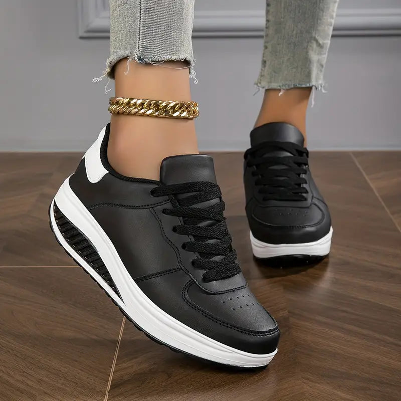 Sporty Lace-Up And Walking Shoes