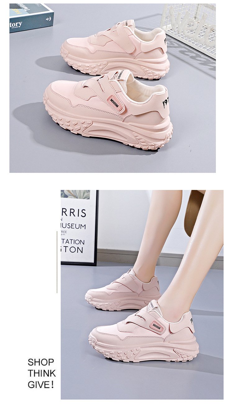 Leather comfortable trainers for outdoors