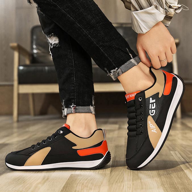 Multi Color Low Cut Sneakers