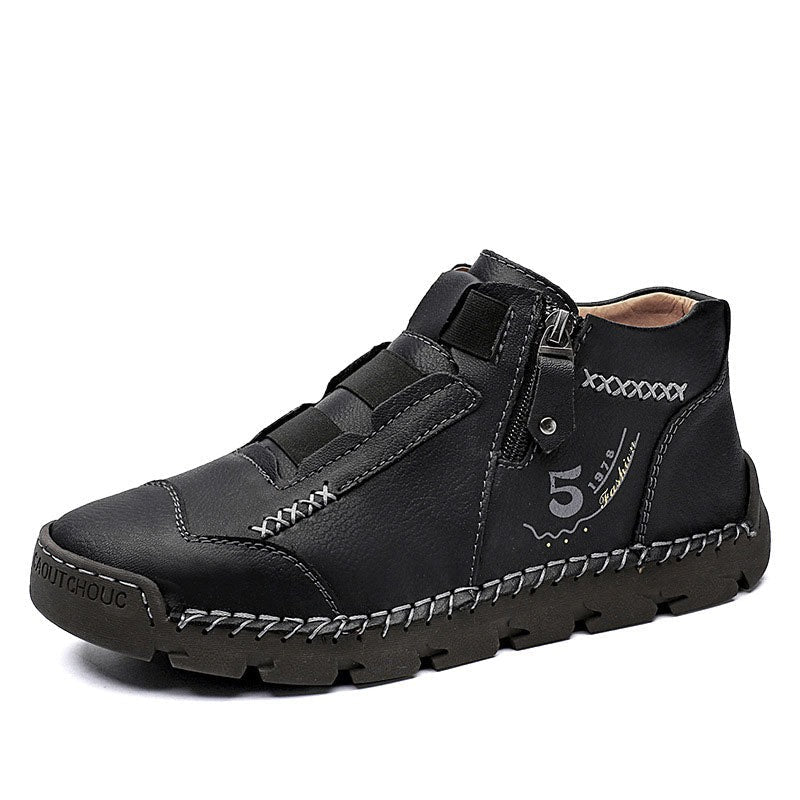 Genuine Leather Non-slip Sneakers