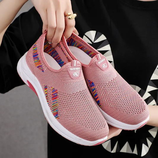 New Pattern Mesh Breathable Sneakers